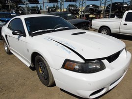 2002 FORD MUSTANG WHITE 3.8L MT F18034